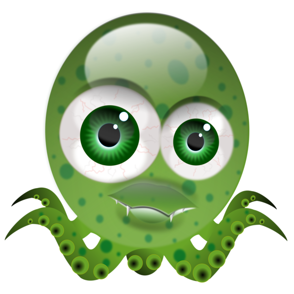 Free Octopus Cartoon Eye Frog Clipart Clipart Transparent Background
