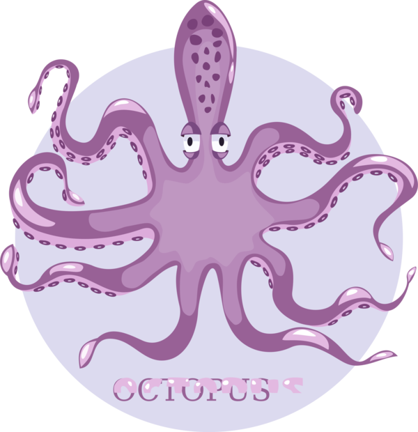 Free Octopus Octopus Magenta Clipart Clipart Transparent Background