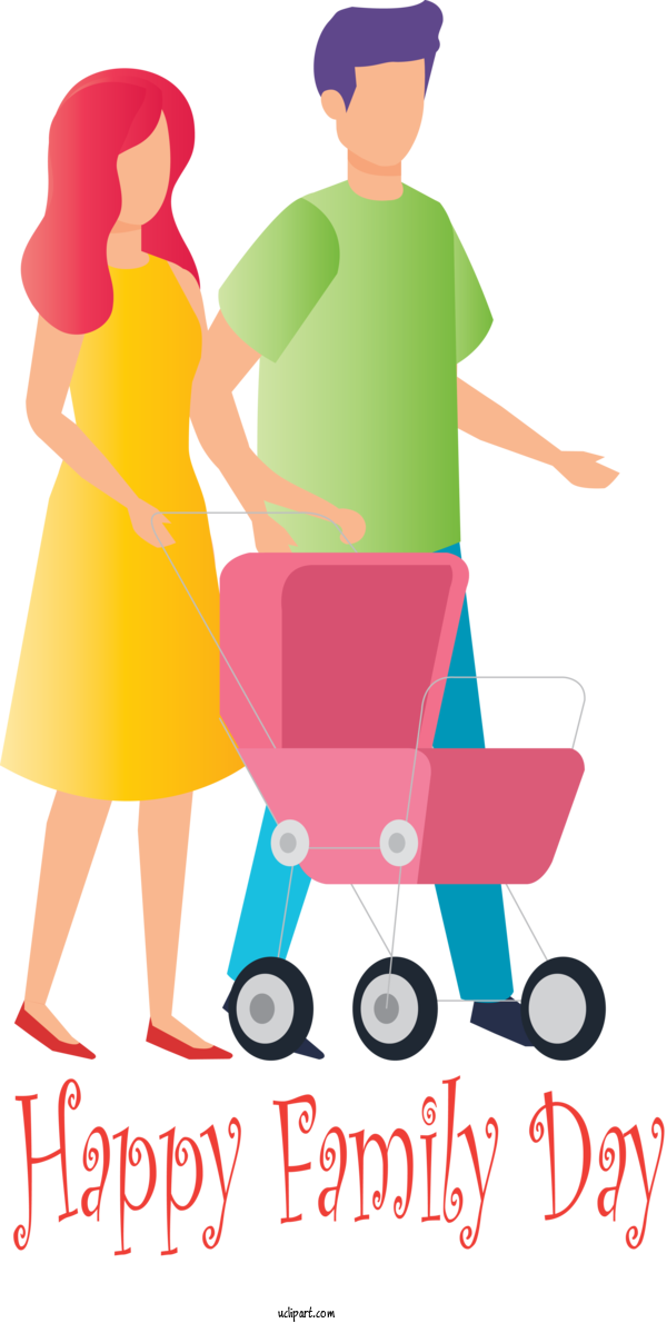 Free People Baby Carriage Vehicle For Family Clipart Transparent Background