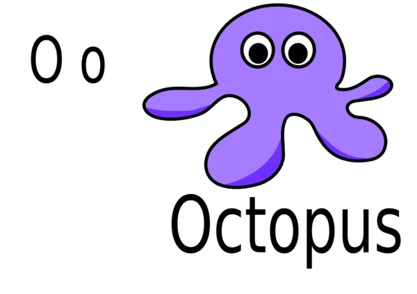 Free Octopus Text Violet Line Clipart Clipart Transparent Background