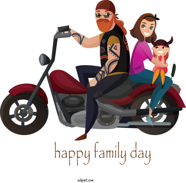 Free People Vehicle Riding Toy Cartoon For Family Clipart Transparent Background