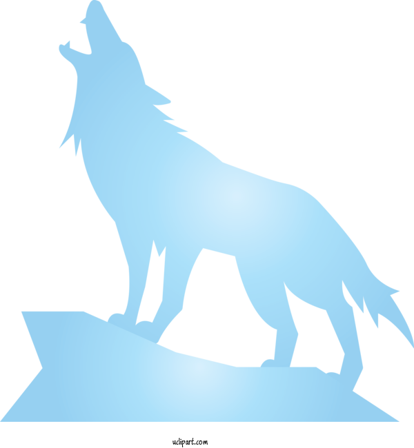 Free Animals Tail Line Art Wildlife For Wolf Clipart Transparent Background