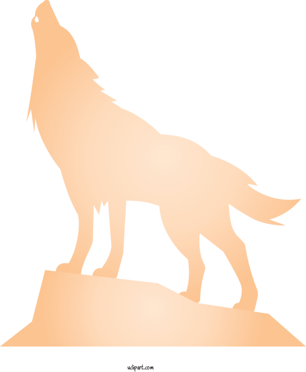 Free Animals Dog Sporting Group Tail For Wolf Clipart Transparent Background