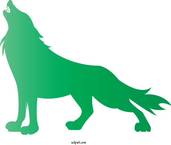 Free Animals Green Animal Figure Grass For Wolf Clipart Transparent Background