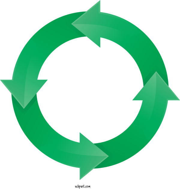 Free Arrow Green Symbol Font For Circle Arrow Clipart Transparent Background