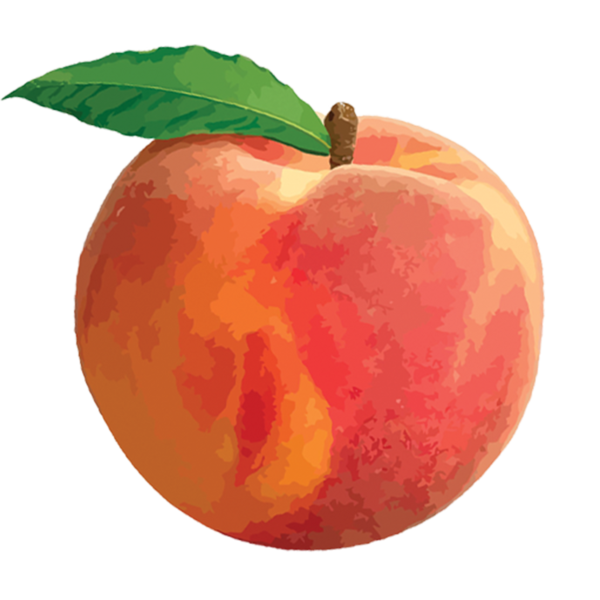 Free Fruit Fruit Apple Peach Clipart Clipart Transparent Background
