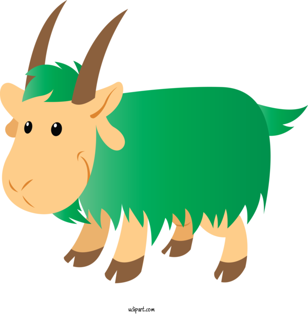Free Animals Cartoon Bovine Ox For Sheep Clipart Transparent Background