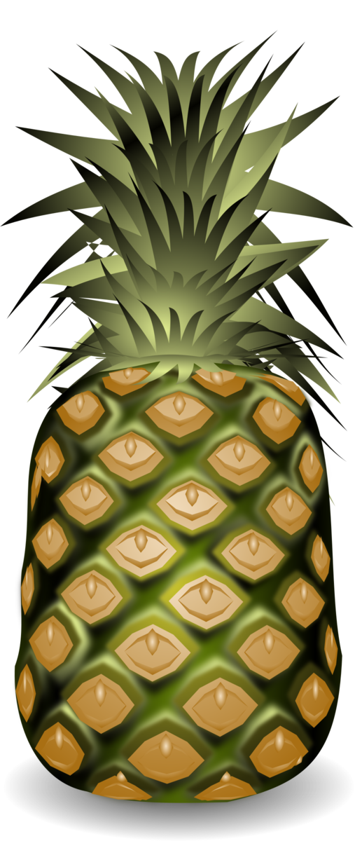 Free Fruit Ananas Pineapple Plant Clipart Clipart Transparent Background