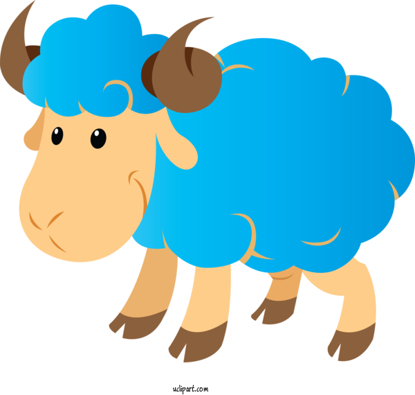 Free Animals Cartoon Snout Bovine For Sheep Clipart Transparent Background