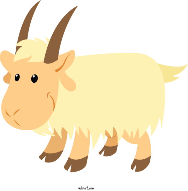 Free Animals Cartoon Snout Livestock For Sheep Clipart Transparent Background