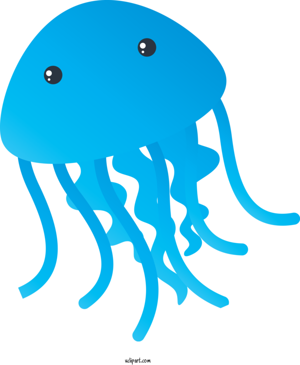 Free Animals Octopus Cartoon Turquoise For Octopus Clipart Transparent Background
