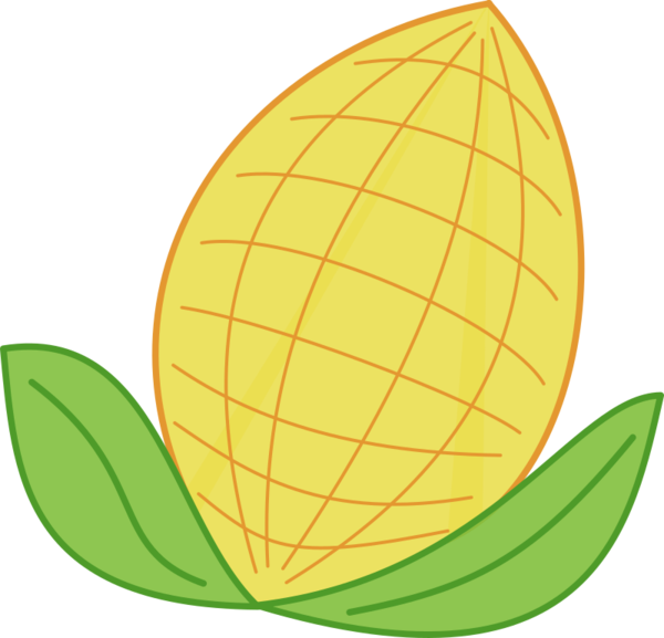 Free Fruit Melon Leaf Fruit Clipart Clipart Transparent Background