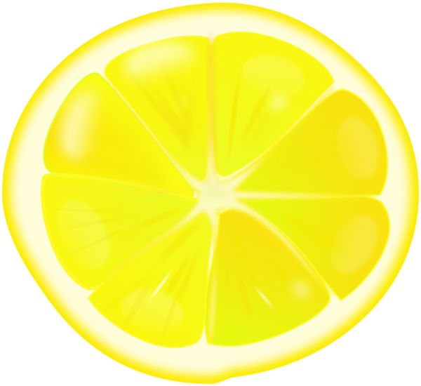 Free Fruit Fruit Lemon Circle Clipart Clipart Transparent Background