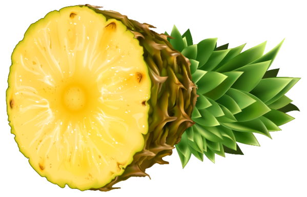 Free Fruit Ananas Natural Foods Fruit Clipart Clipart Transparent Background