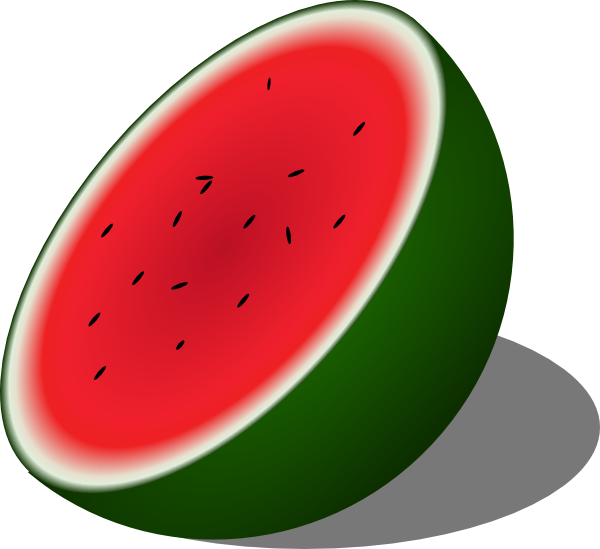 Free Fruit Melon Watermelon Fruit Clipart Clipart Transparent Background