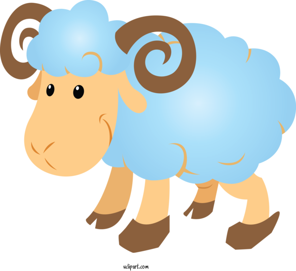 Free Animals Cartoon Working Animal Snout For Sheep Clipart Transparent Background