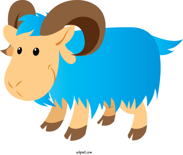 Free Animals Cartoon Bovine Snout For Sheep Clipart Transparent Background
