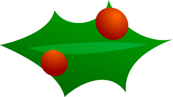Free Fruit Leaf Christmas Ornament Line Clipart Clipart Transparent Background