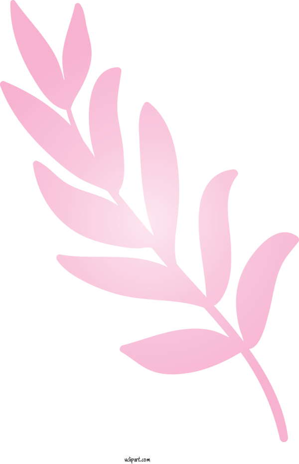 Free Nature Pink Leaf Plant For Leaf Clipart Transparent Background