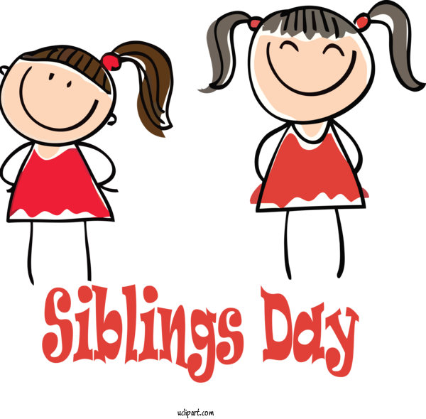 Free Holidays Cartoon Cheek Child For Siblings Day Clipart Transparent Background