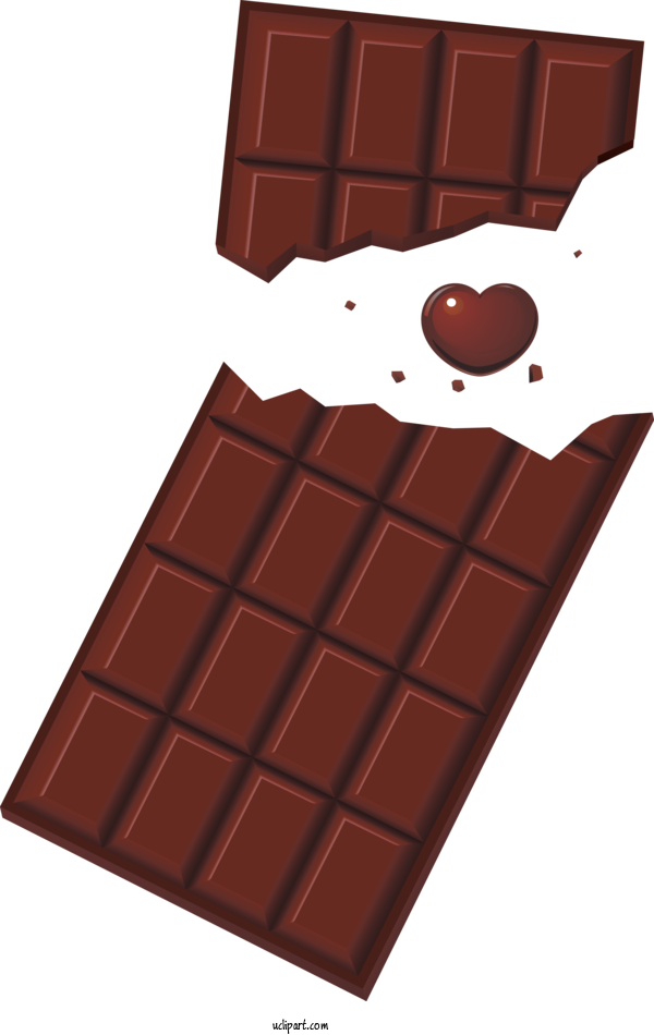 Free Holidays Chocolate Bar Chocolate Food For Valentines Day Clipart Transparent Background