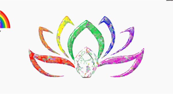 Free Lotus Flower Text Logo Line Clipart Clipart Transparent Background
