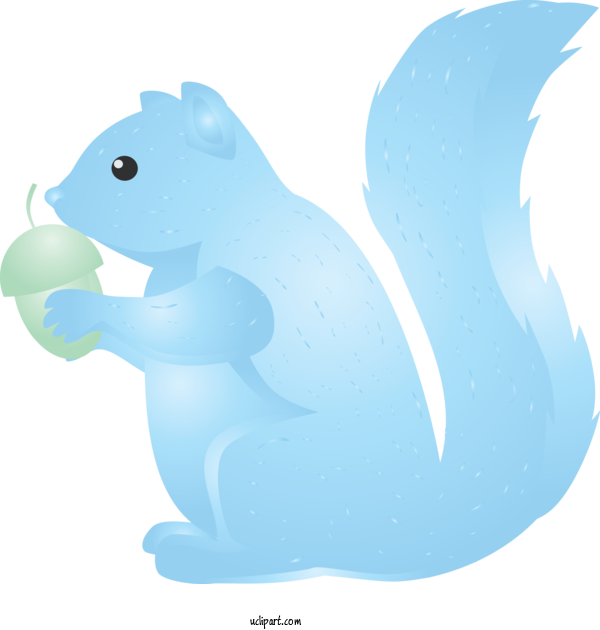 Free Animals Squirrel Cartoon Animal Figure For Squirrel Clipart Transparent Background