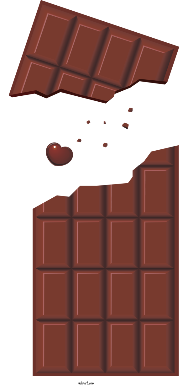 Free Holidays Chocolate Bar Chocolate Confectionery For Valentines Day Clipart Transparent Background