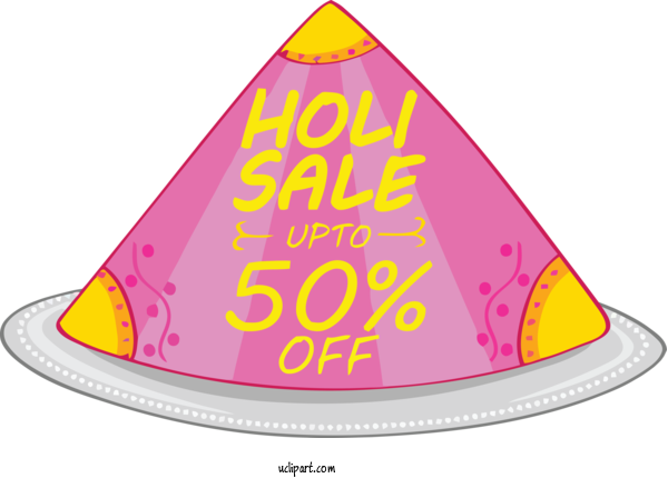 Free Holidays Cone Party Hat Party Supply For Holi Clipart Transparent Background