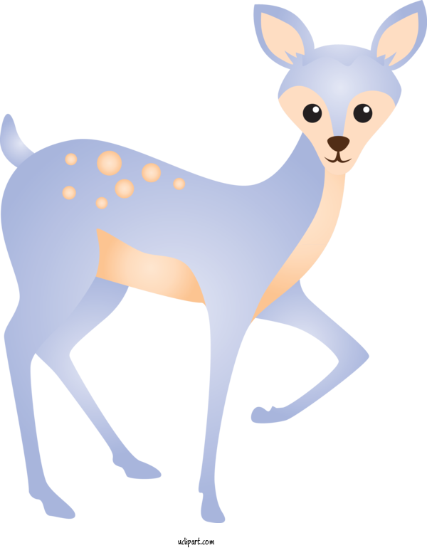 Free Animals Deer Wildlife Tail For Deer Clipart Transparent Background