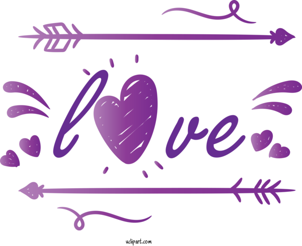Free Holidays Text Violet Purple For Valentines Day Clipart Transparent Background