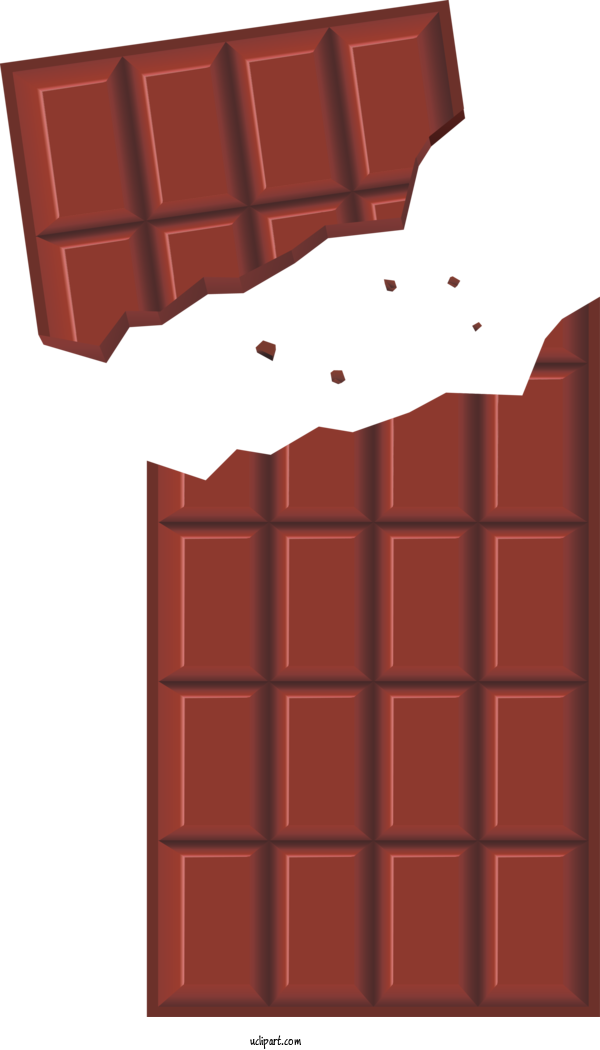 Free Holidays Red Brick Chocolate Bar For Valentines Day Clipart Transparent Background