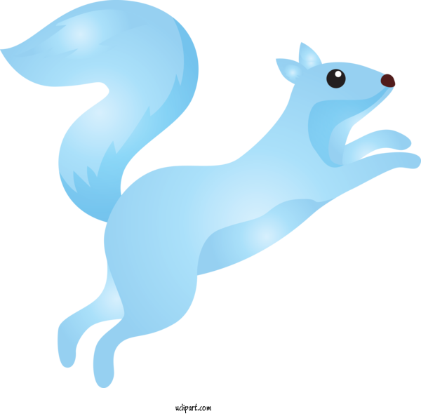 Free Animals Tail Squirrel Animal Figure For Squirrel Clipart Transparent Background