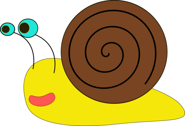 Free Snail Snails And Slugs Snail Line Clipart Clipart Transparent Background