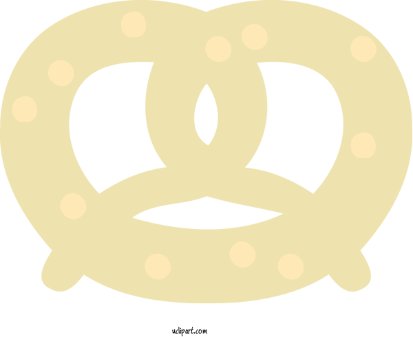Free Food Font Symbol Circle For Pretzel Clipart Transparent Background