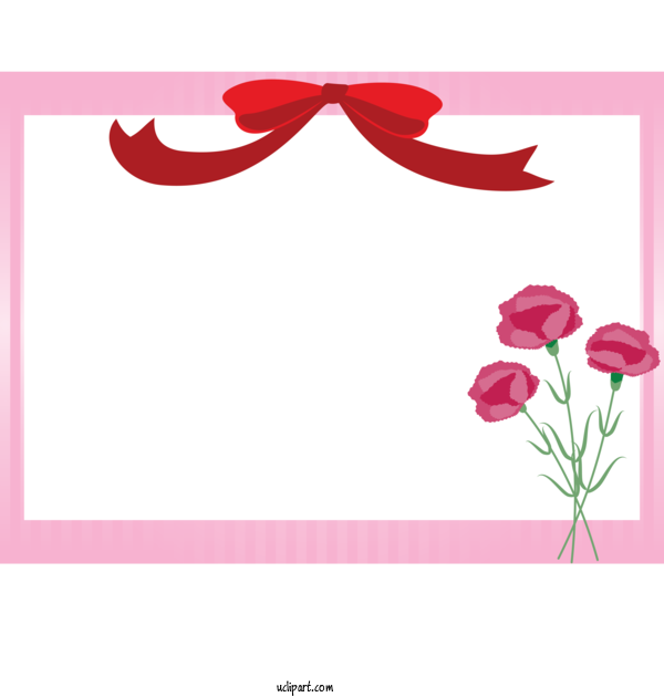 Free Holidays Pink Plant Flower For Mothers Day Clipart Transparent Background