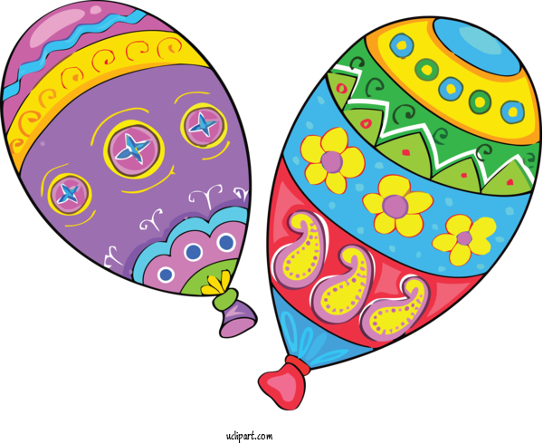Free Holidays Easter Egg Coloring Book For Holi Clipart Transparent Background