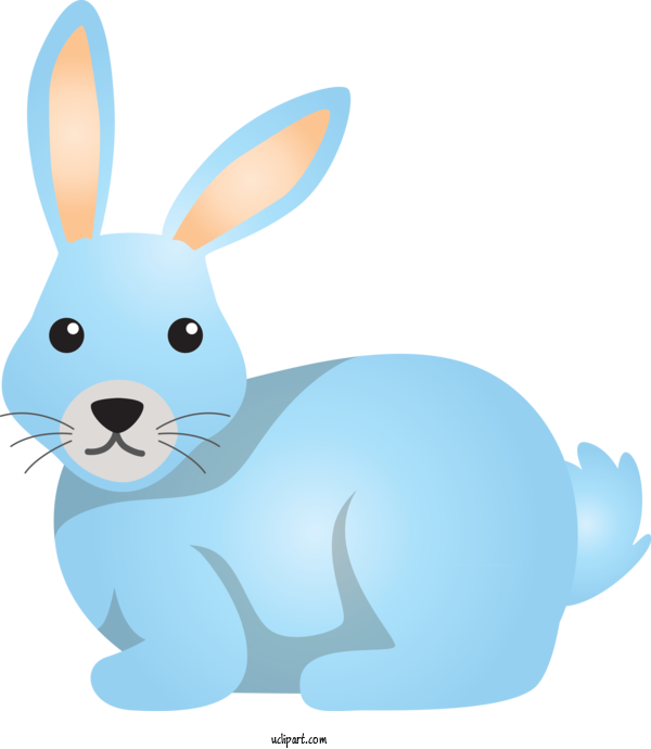 Free Animals Rabbit Animal Figure Cartoon For Rabbit Clipart Transparent Background