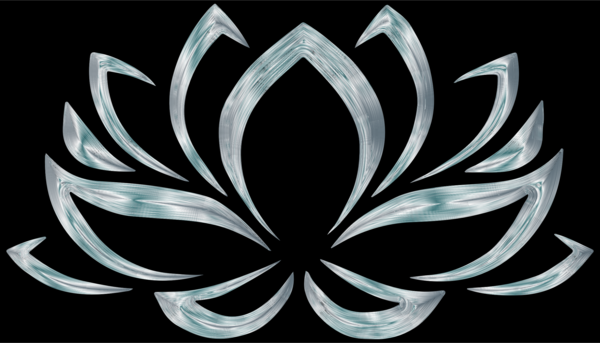 Free Lotus Flower Black And White Flora Flower Clipart Clipart Transparent Background