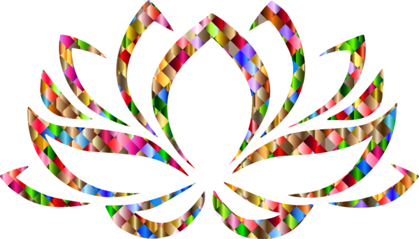 Free Lotus Flower Leaf Line Symmetry Clipart Clipart Transparent Background