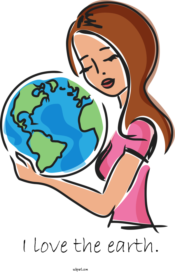 Free Holidays Cheek Sharing Thumb For Earth Day Clipart Transparent Background