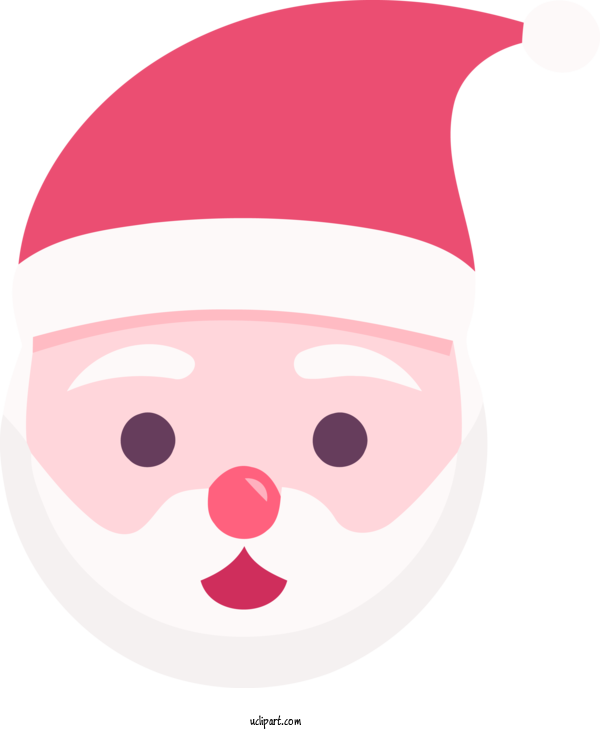 Free Holidays Nose Cartoon Pink For Christmas Clipart Transparent Background