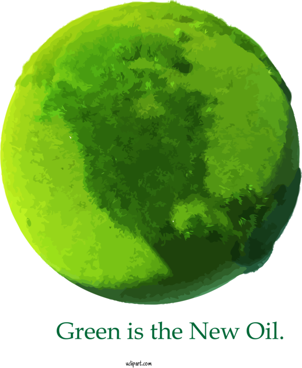 Free Holidays Green Sphere Ball For Earth Day Clipart Transparent Background