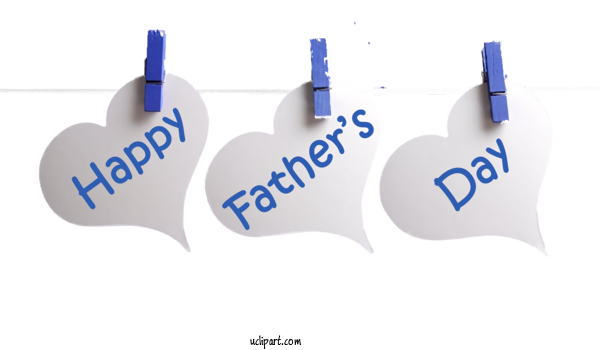 Free Holidays Logo Text Technology For Fathers Day Clipart Transparent Background