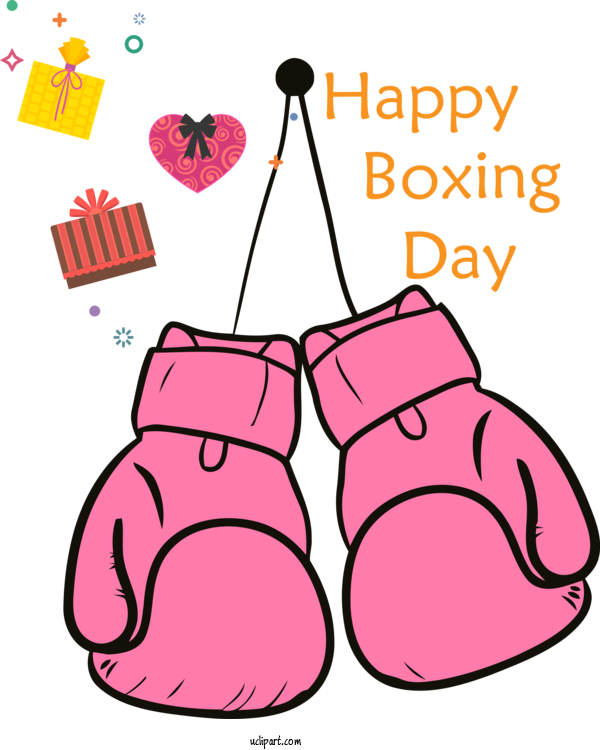 Free Holidays Pink Font Footwear For Boxing Day Clipart Transparent Background
