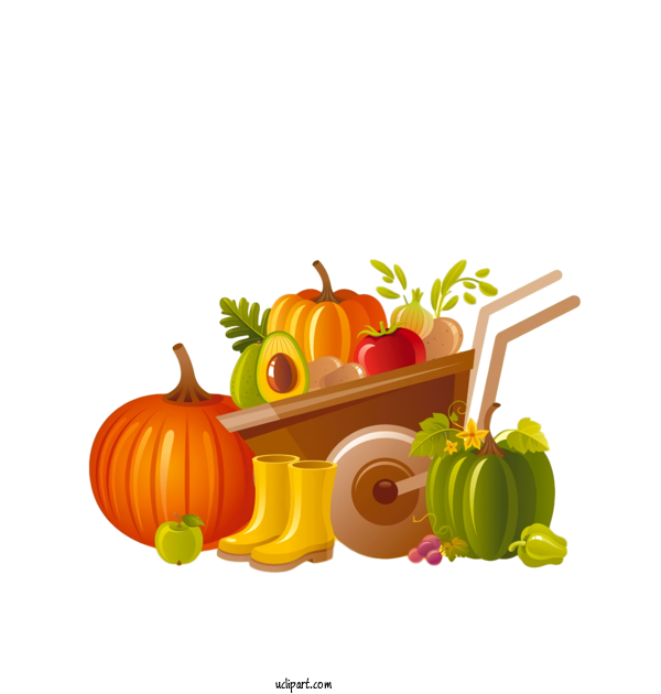 Free Holidays Pumpkin Snail Natural Foods For Thanksgiving Clipart Transparent Background