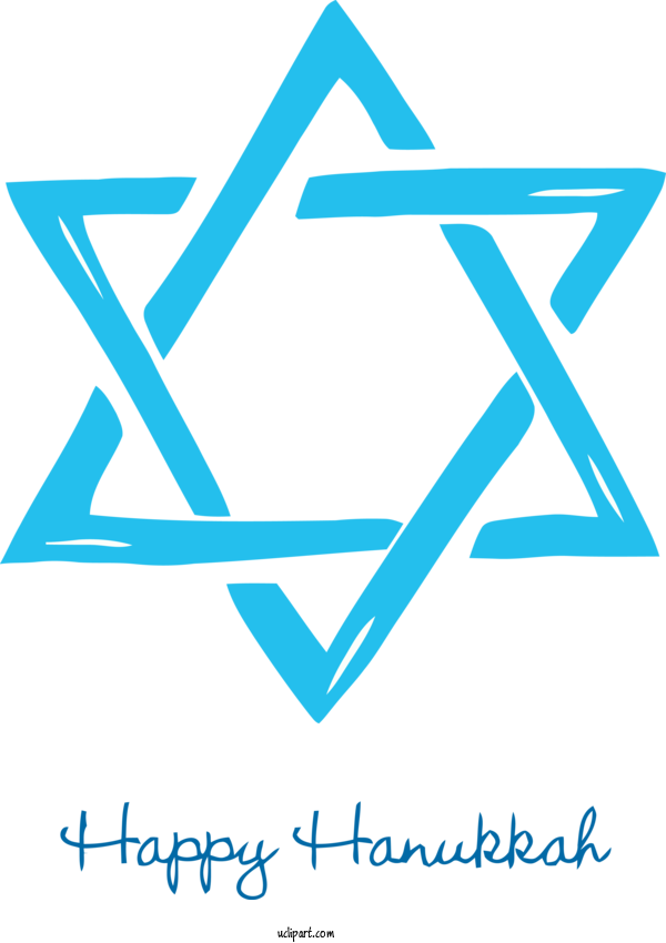 Free Holidays Aqua Turquoise Blue For Hanukkah Clipart Transparent Background