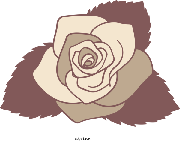 Free Flowers Rose Flower Brown For Rose Clipart Transparent Background