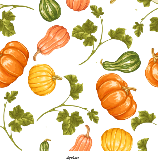 Free Holidays Natural Foods Vegetable Pumpkin For Thanksgiving Clipart Transparent Background