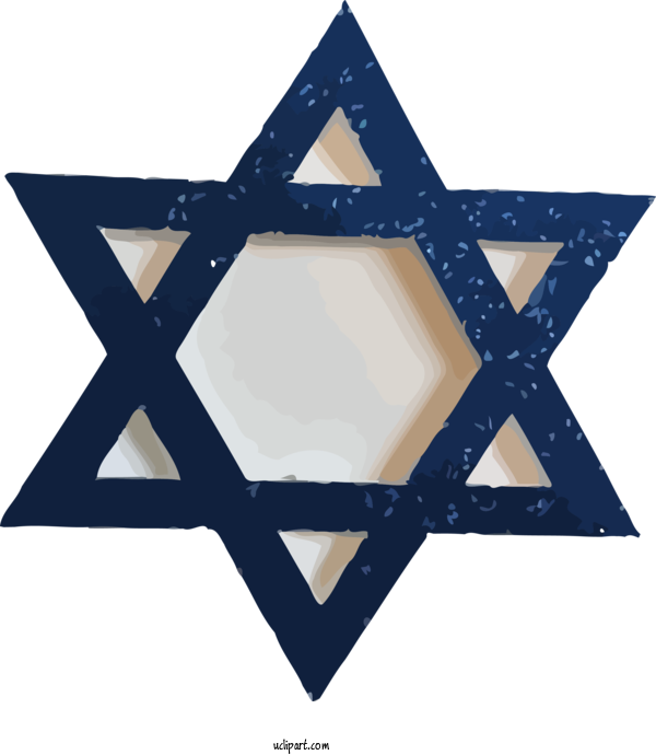 Free Holidays Cobalt Blue Triangle Electric Blue For Hanukkah Clipart Transparent Background